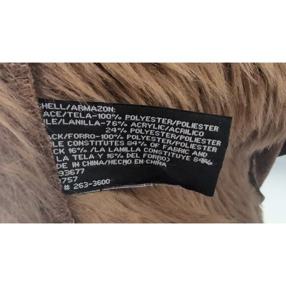 Mixit XL Penny Lane boho western Y2k faux fur suede long coat - Picture 11 of 12